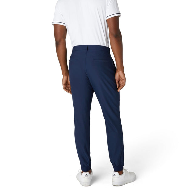 Flat Front Golf Joggers In Black Iris