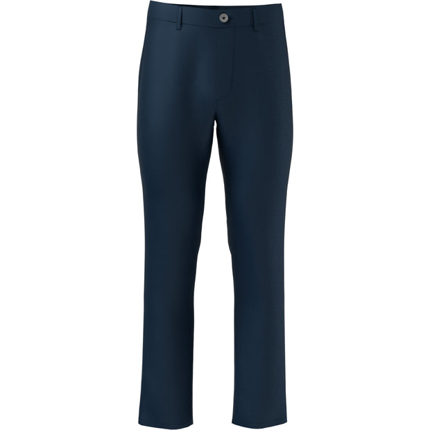 Flat Front Pete Performance Golf Trouser In Black Iris