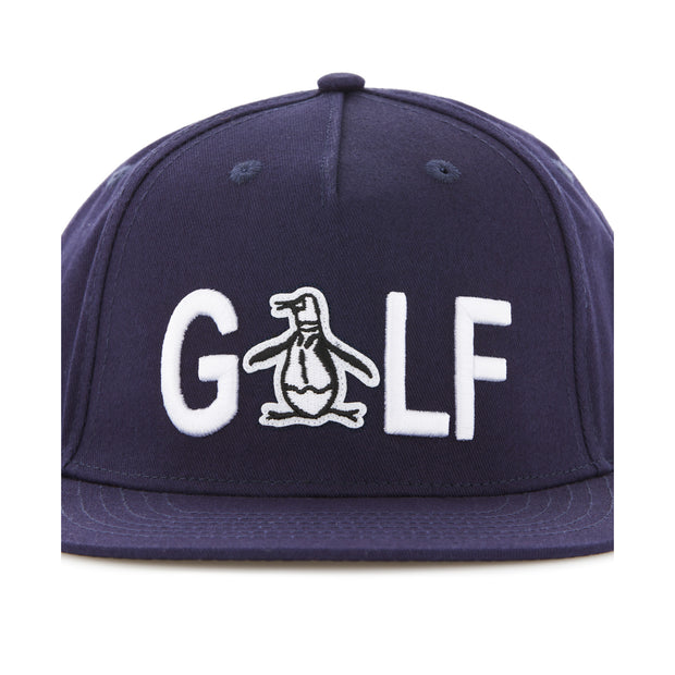 Pete Snapback Golf Cap In Black Iris