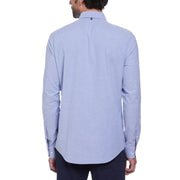 Ecovero Oxford Stretch Shirt In Amparo Blue