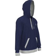 Earl Colour Block Layering Golf Hoodie In Black Iris Bijou Heather