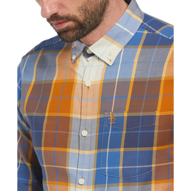 Plaid Shirt In Sudan Brown