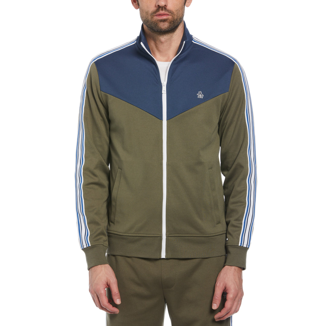 Double knit track jacket best sale