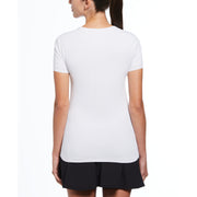 Women's Performance Tennis T-Shirt In Bright White