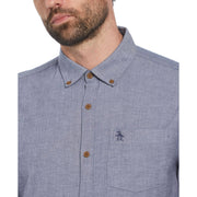 Ecovero™ Blend Chambray Shirt In Sargasso Sea