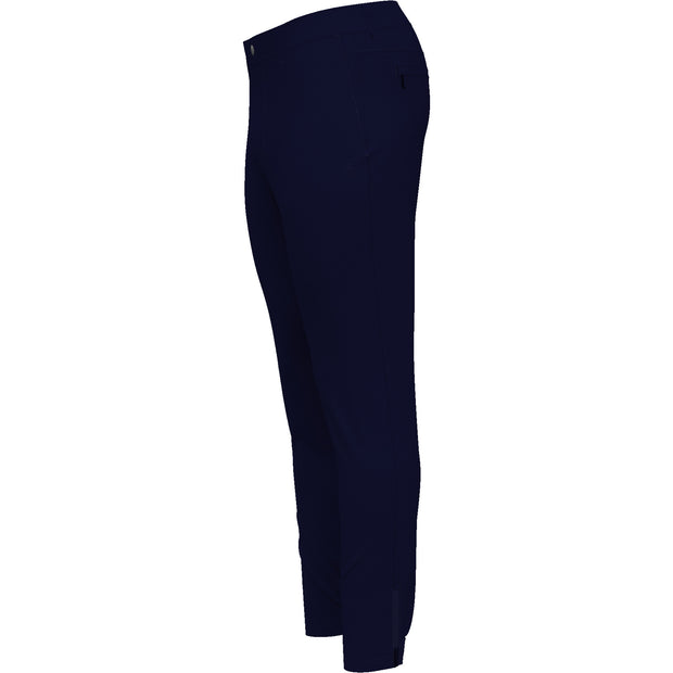 Flat Front Golf Joggers In Black Iris