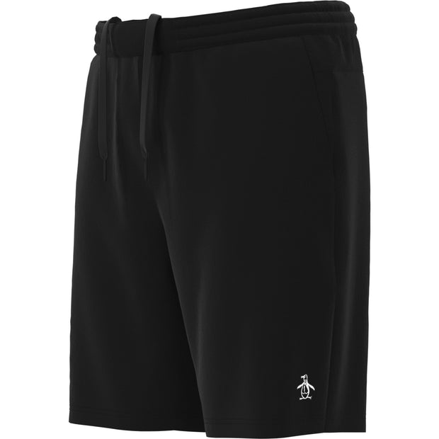 Solid Tennis Shorts In Caviar