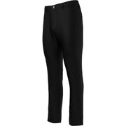 Flat Front Pete Performance Golf Trouser In Caviar