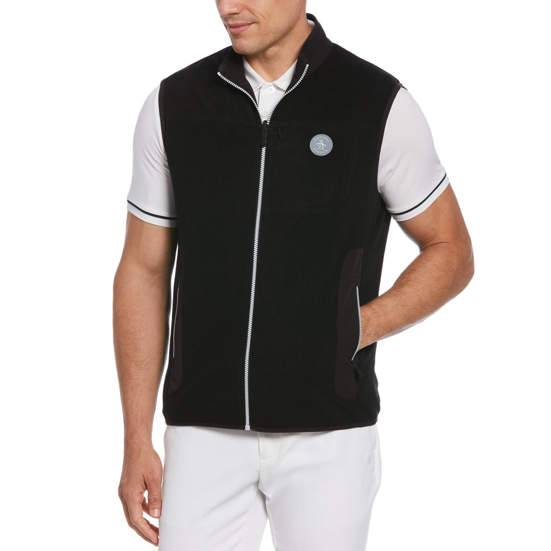 Polo shirt with vest hotsell