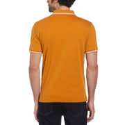 Organic Cotton TV Pete Polo Shirt In Sudan Brown