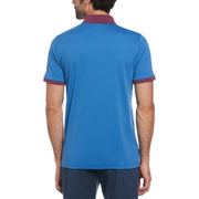 Interlock Chest Stripe Polo In Star Sapphire