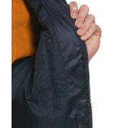 Recycled Polyester Quilted Jacket In Dark Sapphire