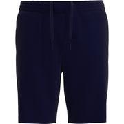 Solid Tennis Shorts In Black Iris