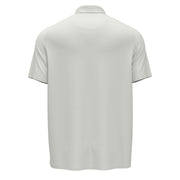 Colour Block Logo Performance Tennis Polo Shirt In Bright White