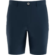 Flat Front Pete Perfomance 8" Golf Shorts In Black Iris