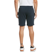 Sticker Pete Fleece-Jogger-Shorts in dunklem Saphir