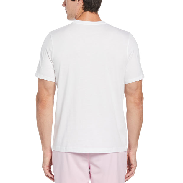 Heritage Graphic Golf T-Shirt In Bright White