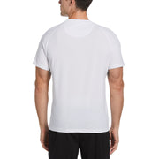 Performance Color Block Tennis T-Shirt In Bright White