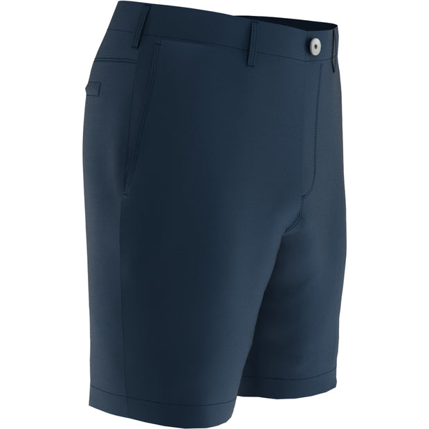 Flat Front Pete Perfomance 8" Golf Shorts In Black Iris