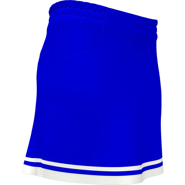 Women's Colour Blocked Golf Skort In Blue Tattoo